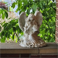 15" CONCRETE GARDEN ANGEL