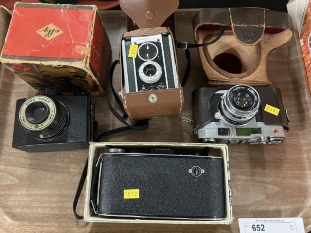 (4) Vintage Cameras