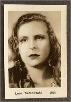 LENI RIEFENSTAHL: Antique Tobacco Card (1932)