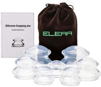 ELERA Massage Cupping Therapy Sets, (7 Cups)