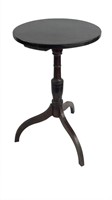 BOLDLY GRAINED TIGER MAPLE SPIDER LEG CANDLESTAND