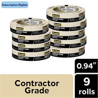Contractor Grade 9-Pack 0.94-in x 60 Yds Tape