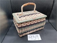 Vintage JC Penny Sewing Basket, Notions