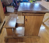 Wooden Desk Bench
