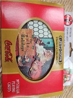 1998 Coca Cola Tin with Cards New