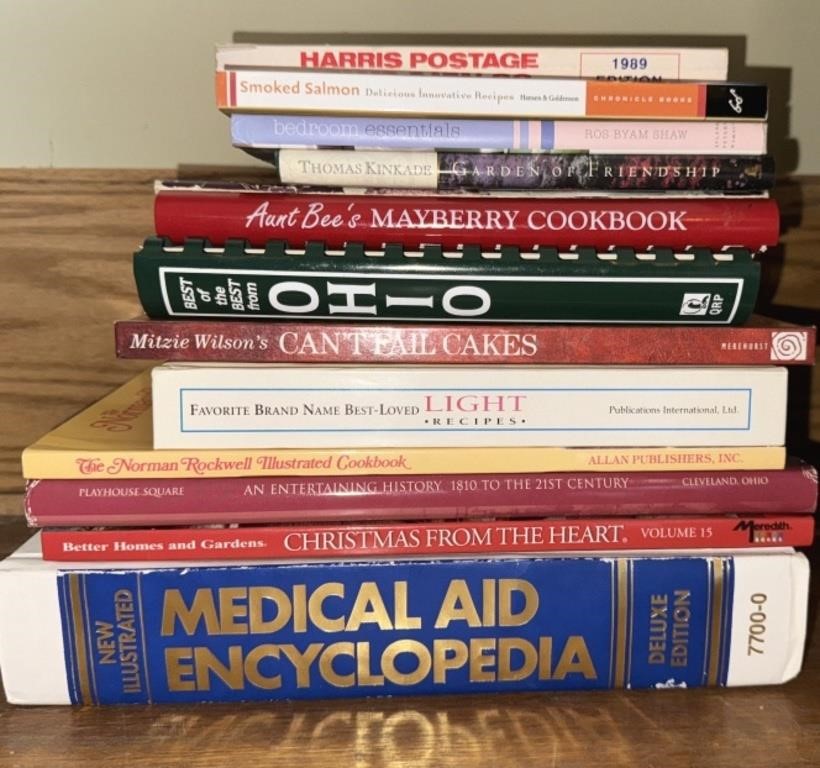 Books on Cleveland, Cooking, Medical & More