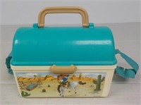 Cowboy lunch box.