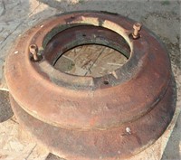 Wheel Weights; 13" inside & 26" outside diameter