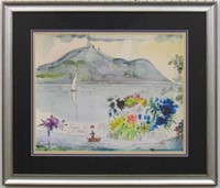 LAGO DE GORDA GICLEE SALVADOR DALI