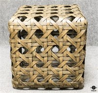 Rattan indoor/Outdoor Seat Cube