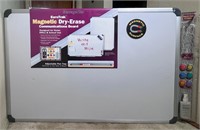 24” x 36” Magnetic Dry-Erase Board; New