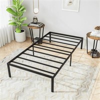 N6618  Lusimo 14in Metal Bed Frame