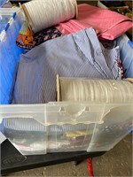 Tote of Material and Craft Items