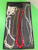 FLAT OF NECKLACES