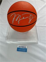 Authentic Michael Jordan Signed Basketball + COA