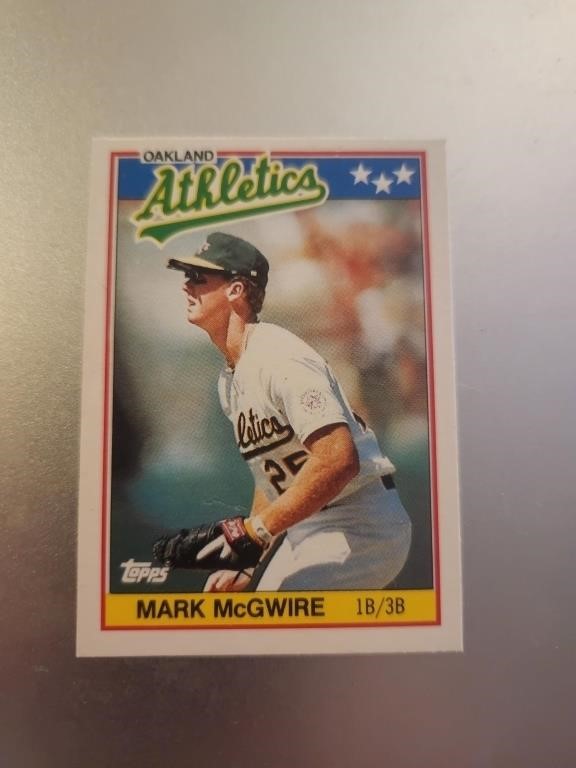 1988 Topps Mini Mark McGwire #47