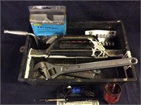 Tool carrier with tools new Maxtech set driver