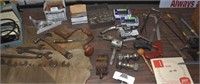 VINTAGE TOOLS,SAWS,WRENCHES !-BK