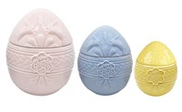 Berkley Jensen Egg-Shaped Containers Set of 3