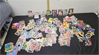 ASSORTED MARVEL comic cards