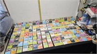 Lot of pokemon cards.