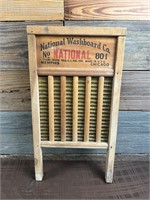 Antique Brass King Washboard National 801