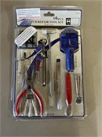 Watch Repair Tool Kit 16 pcs NIP