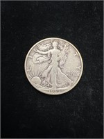 1939 S Walking Liberty Half Dollar