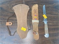 Vintage knife w/ case