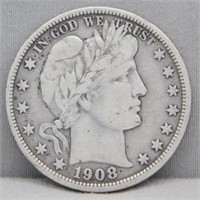 1908-O HALF DOLLAR.