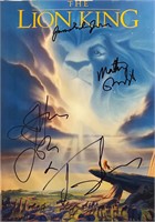 Autograph COA Lion King Photo