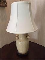 Crackled Porcelian Lamp