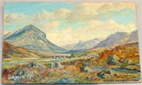 William Russell MA Oil Marsco Nr.Sligachan (Skye)