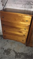 4 drawer wood chest of drawers