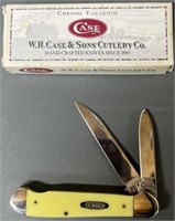 Case XX Yellow Copperhead Knife