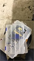 3 empty plastic organizer