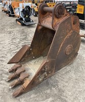 (J) 22” CF Excavator Bucket, Side Shields,