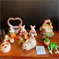 Easter Halloween ceramics home decor