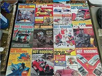 Vintage Popular Hot Rodding Magazines including