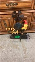 Rooster Rain Gage
