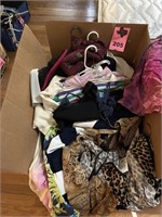 Box of Various Womens Clothing