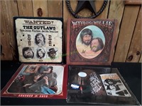 (4) Waylon Jennings Vinyl Albums