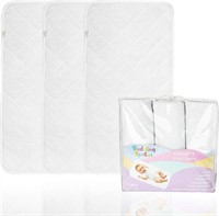 Bamboo Quilted Changing Pad Liners Pack of 3