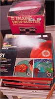 Talking View-Master in box  and 11 Talking