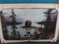 23" X 35" LAKE SCENE POSTER