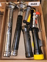 LOT SEVERAL VARIOUS STYLE FLASHLIGHTS