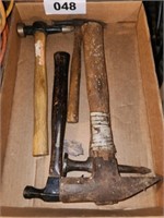 4 VARIOUS HAMMERS