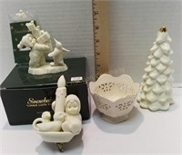 Dept. 56 -Snow Babies, Formalities & Candle Holder