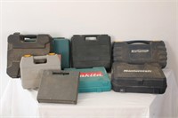 LARGE LOT OF EMPTY TOOL CASES