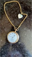 ELGIN GOLD FILLED POCKET WATCH OPEN FACE WITH